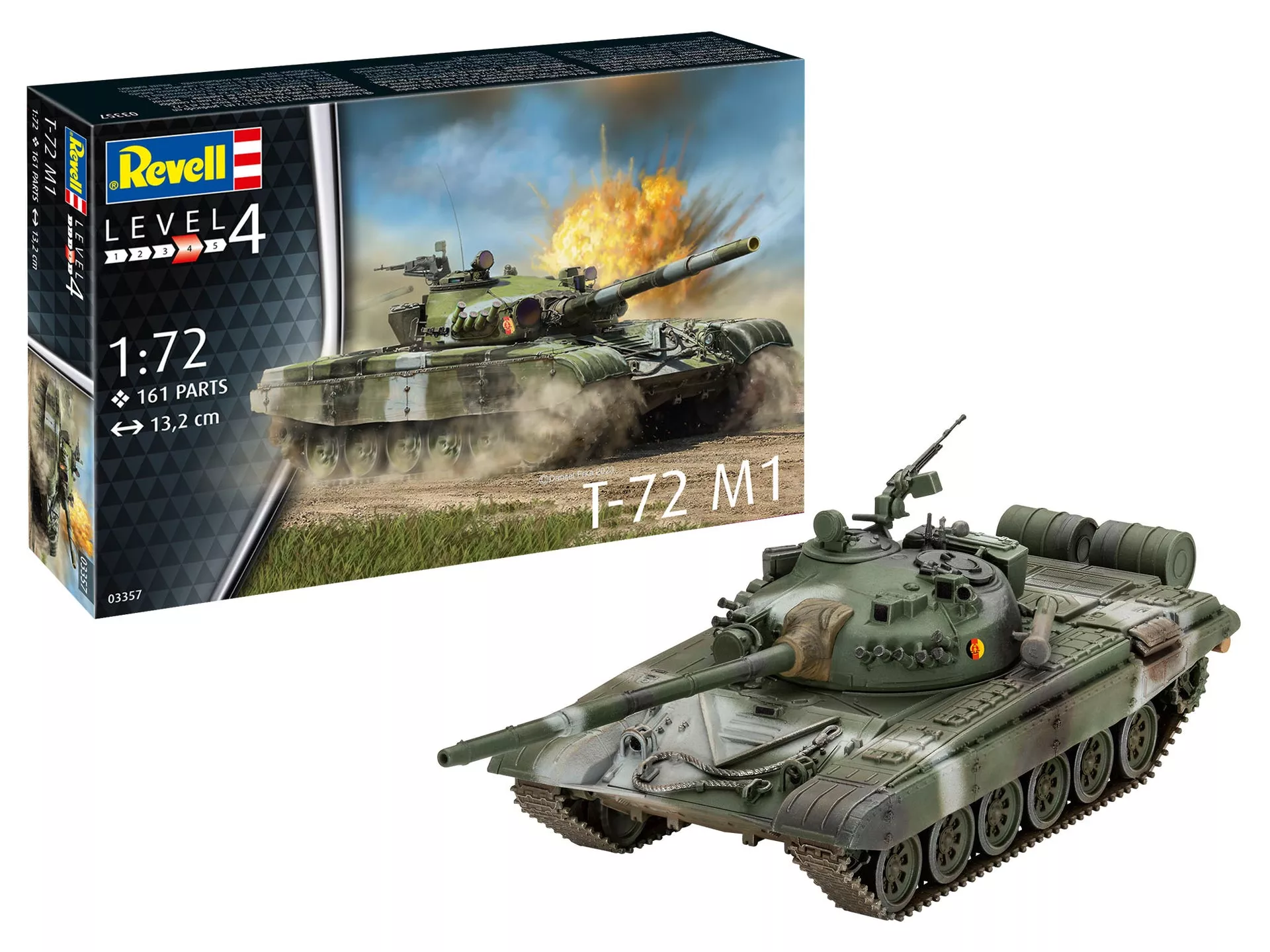 03357 T-72 M1 Model Kit