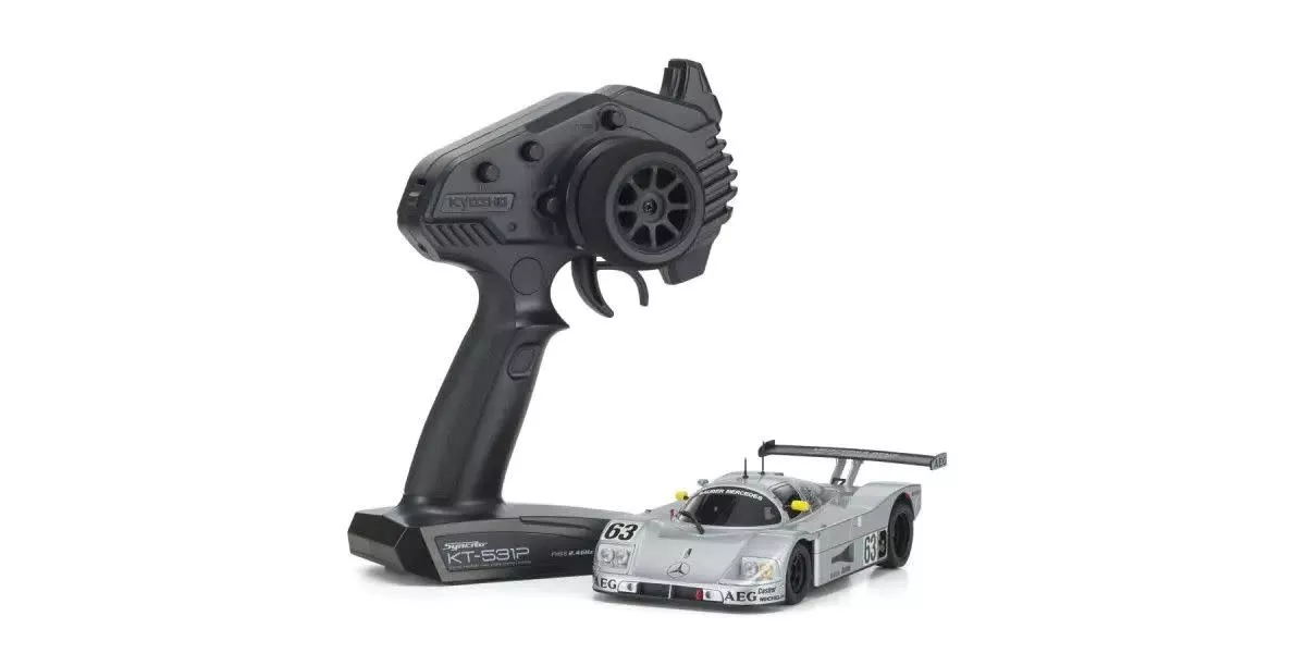 32353S MINI-Z RWD Sauber-Mercedes Gruppe-C-Rennsportwagen C9, Nr.63, LM RTR (Kyosho)