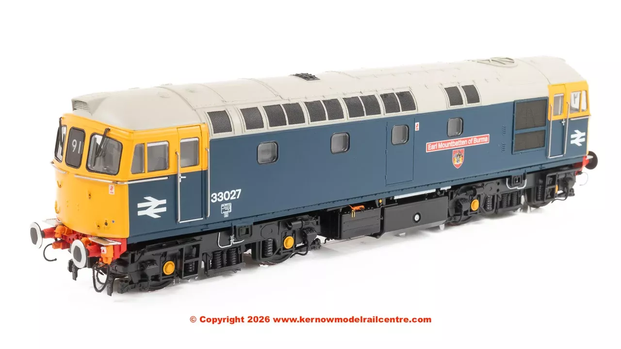 3422 Heljan Class 33 Diesel 33 027 Earl Mountbatten of Burma
