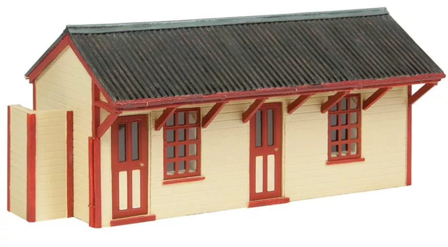 44-0192R Light Railway Station Building – Red