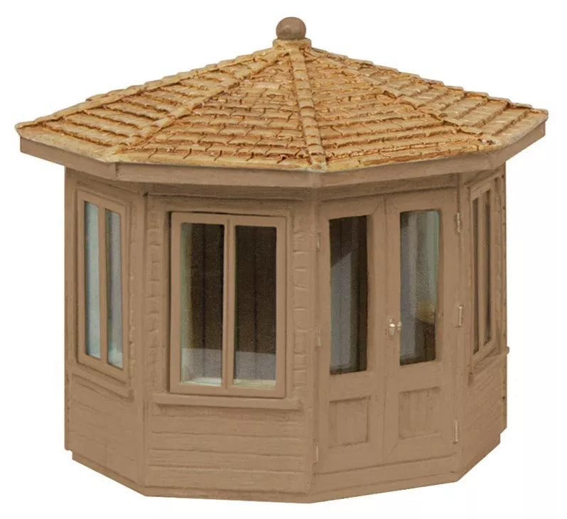 44-0536B Octagonal Summer House – Brown