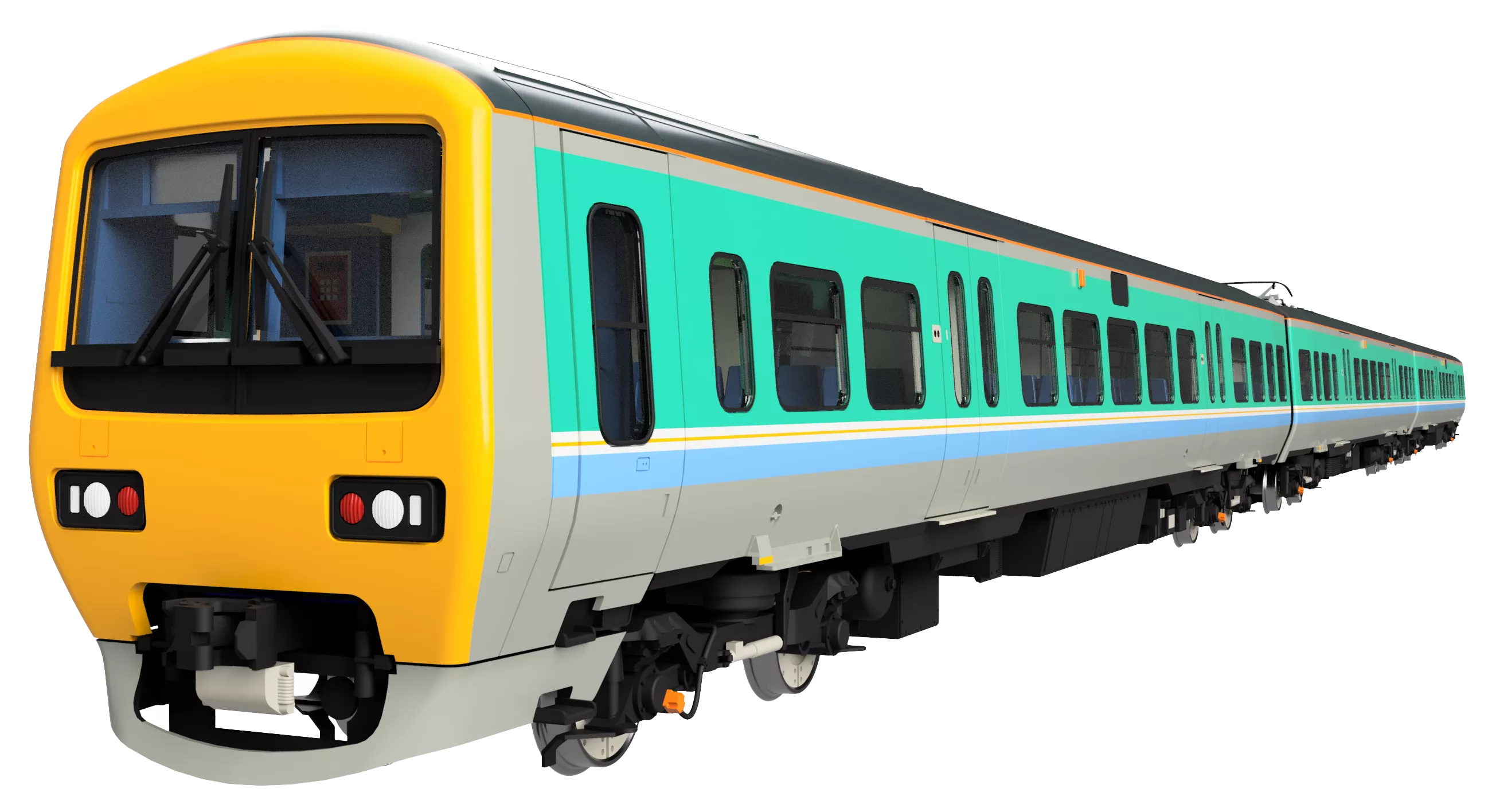 4D-323-001 Class 323 323203 Regional Railways Centro 3 Car EMU Set