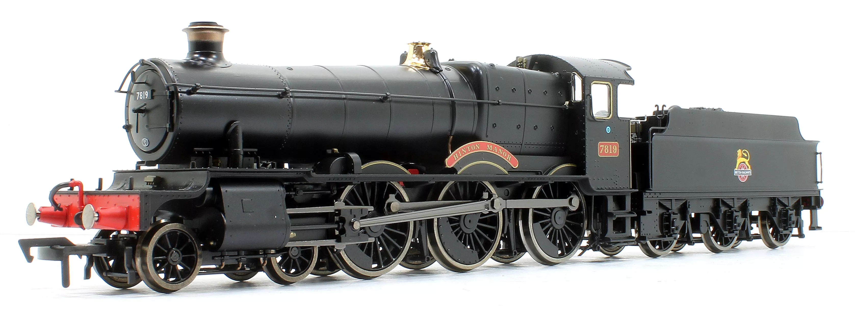 4S-001-005D Hinton Manor BR Black (Early Emblem) 78xx Manor Class 4-6-0 Steam Locomotive No.7819 – DCC Fitted