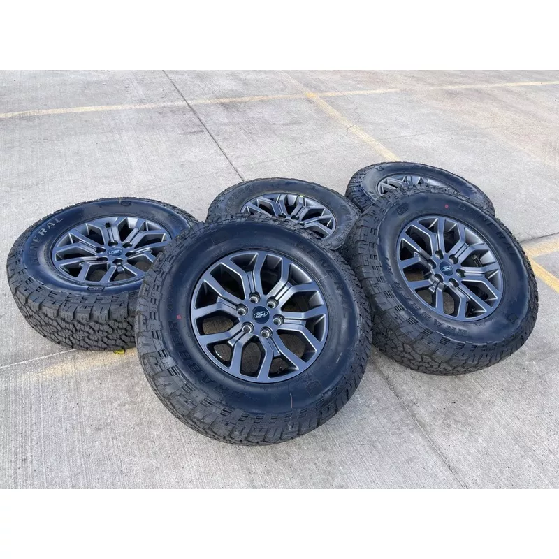 (5) 18″ Ford F-150 TREMOR OEM rims wheels 10342 95351 Expedition GENERAL NEW