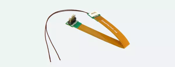 51997 – Adapter board, 18-pin Next-18 socket to PluX12, Flex, 88mm