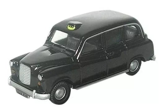 76FX4001 Oxford Diecast FX4 Black Taxi