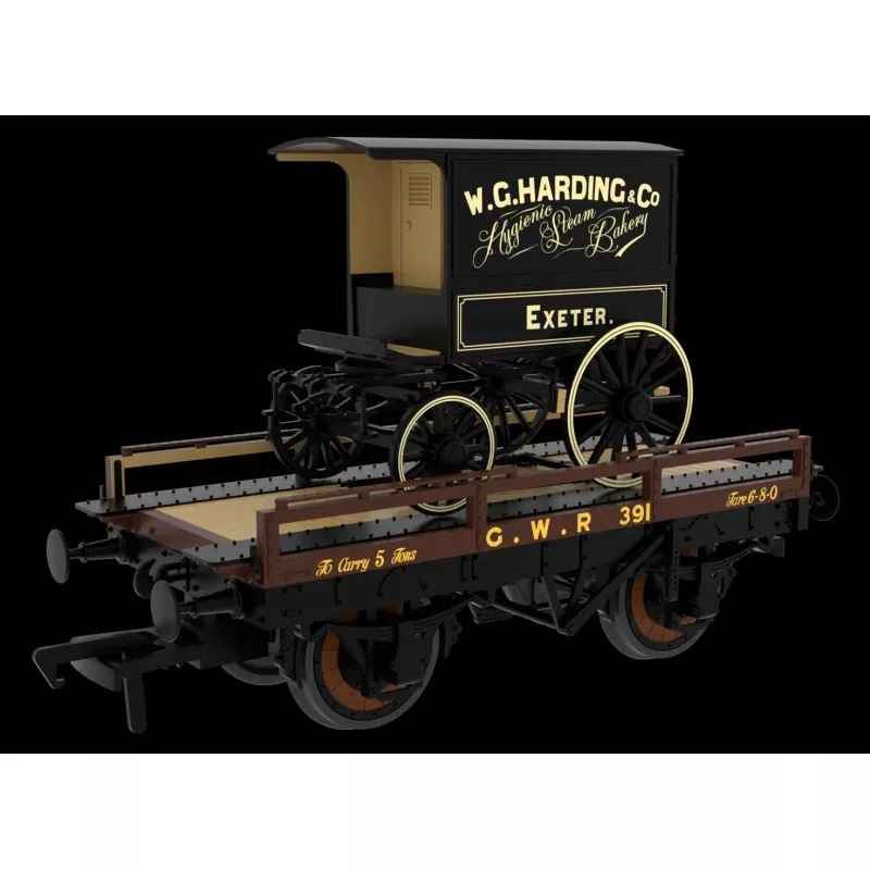 830004 GWR Evolution Open Carriage Truck No.391