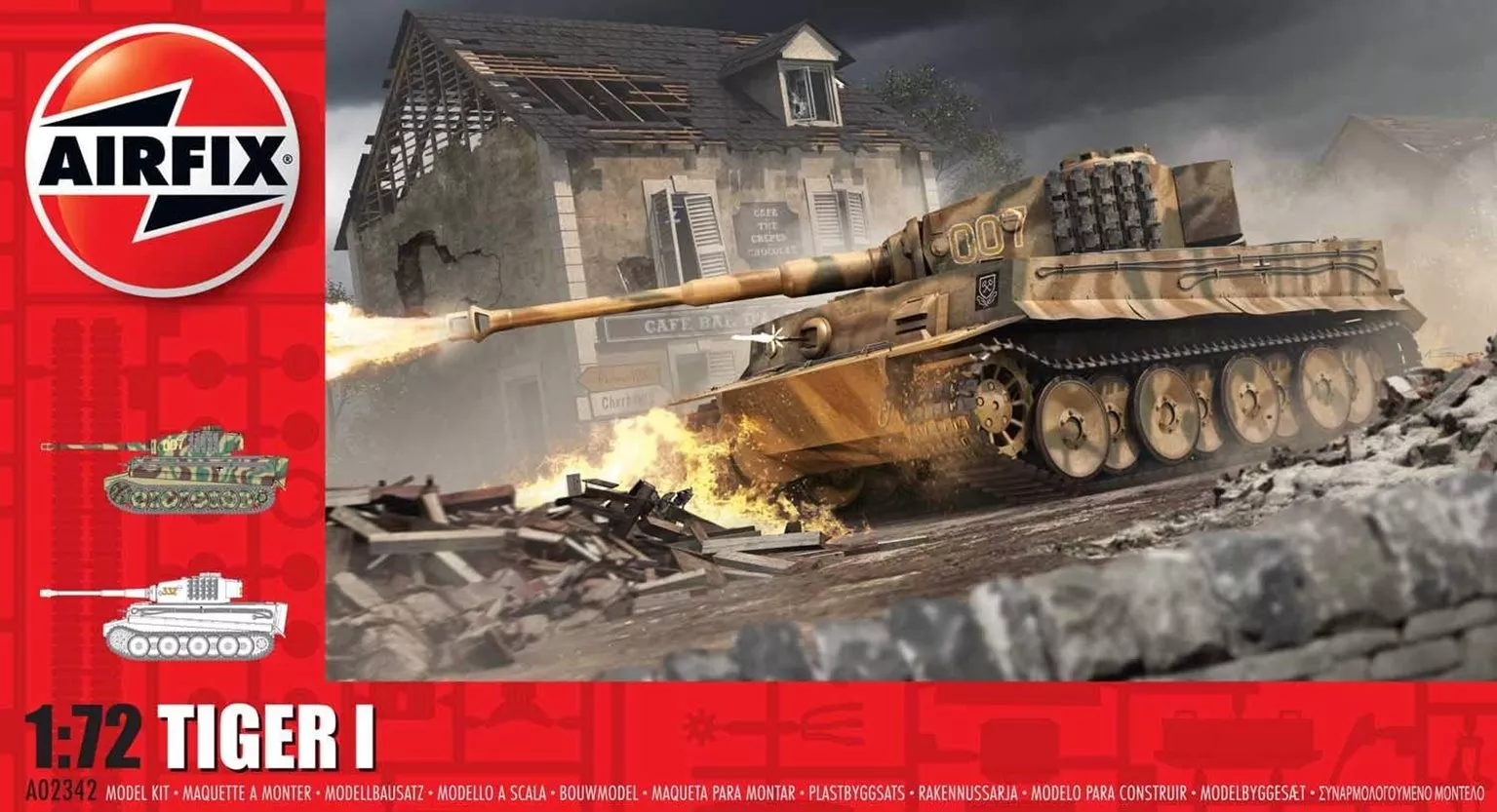 A02342 Tiger 1 Model Kit