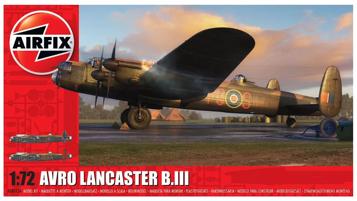 A08013A Avro Lancaster B.III Model Kit