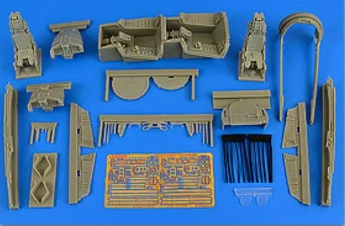 Aires 2216 1/32 Eurofighter Typhoon Twin Seater Cockpit Set For RVL