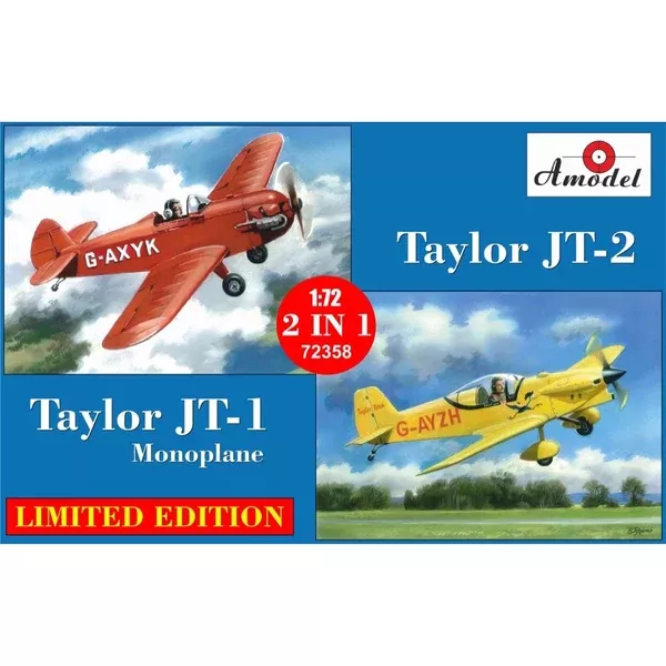 Amodel 72358 1/72 Taylor JT-1 Monoplane and Taylor JT-2