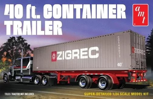 amt 1196 40′ Container Trailer
