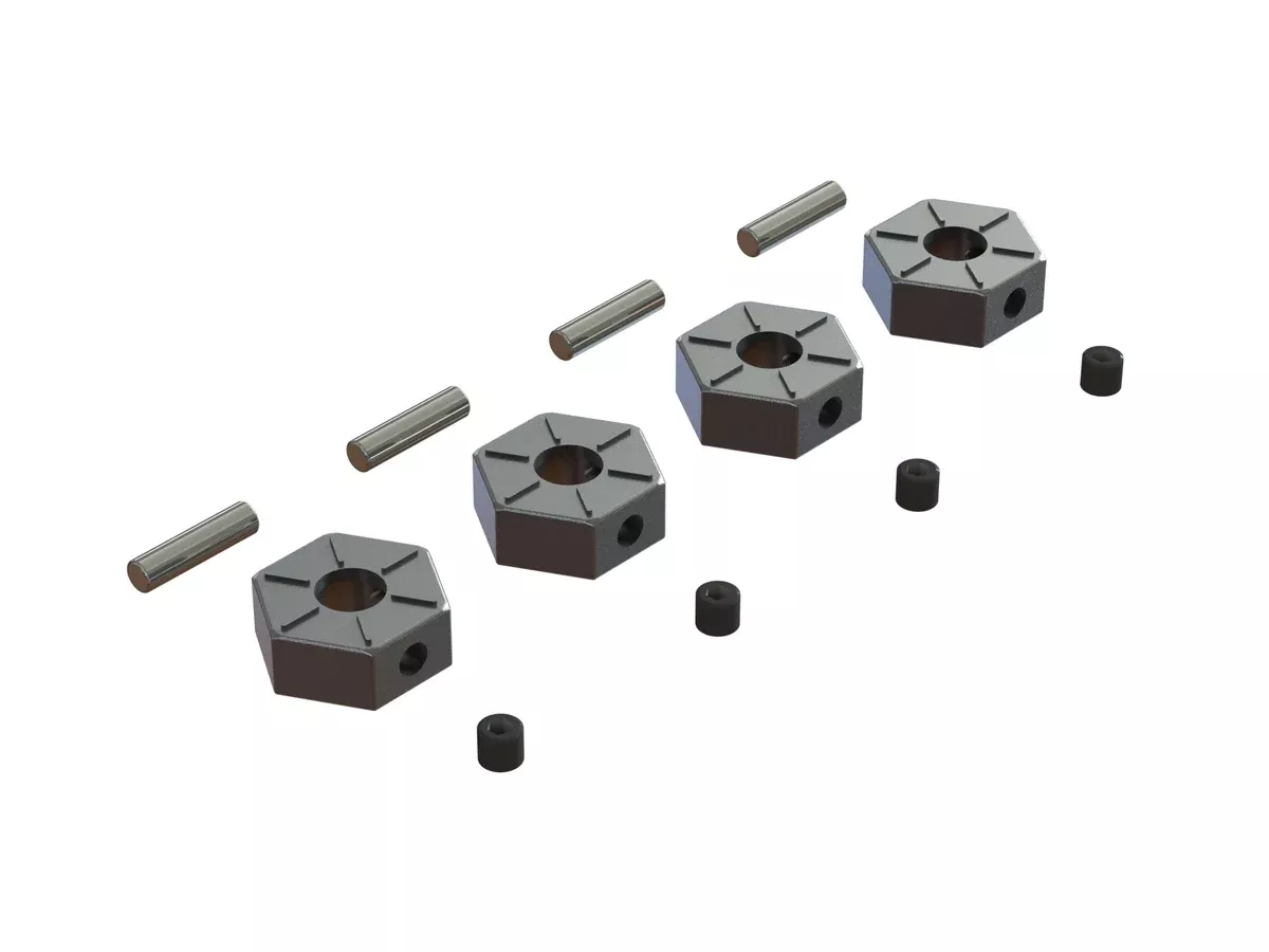 ARRMA AR310816 Metal 12mm Wheel Hex