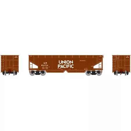Athearn 14530 HO Union Pacific 40' Offset Ballast Hopper w/Load RTR #86254