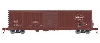 Athearn 89337 HO Scale 50' Combo Door Boxcar Milwaukee Road MILW 14001