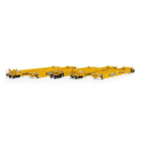 Athearn ATH98918 RTR Maxi I Well Cars, DTTX #73017 (5 car set) HO Scale