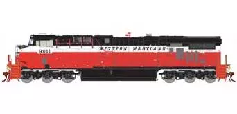 Athearn Genesis G83065 HO Scale GE ES44AC Diesel “Legendary Liveries” Western Maryland WM 9011