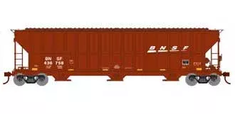 Athearn RTR 81507 HO 54′ FMC 4700 Covered Hopper BNSF Wedge 436758
