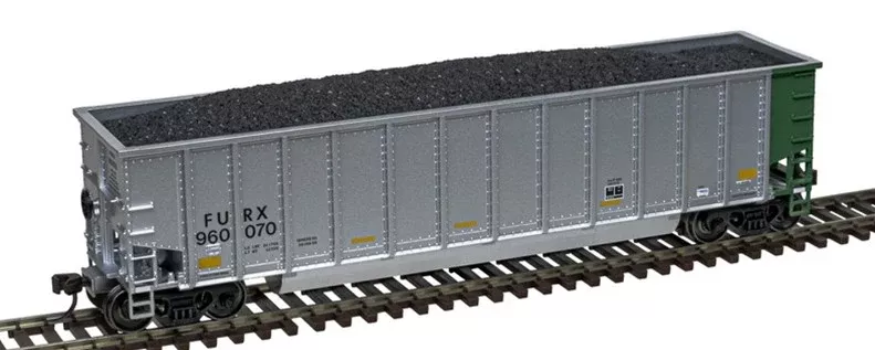Atlas 20007719 FIRST UNION [FURX] Aluminum Coal Gondola 3 Pack TRAINMAN HO Scale NEW