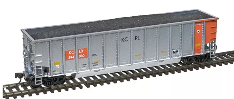 Atlas 20007723 KANSAS CITY POWER & LIGHT ALUMINUM COAL GONDOLA TRAINMAN 3-PACK HO Scale NEW