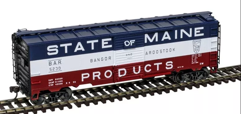 Atlas 20007760 BANGOR & AROOSTOOK 1932 ARA BOX CAR MASTER #5091 HO Scale NEW