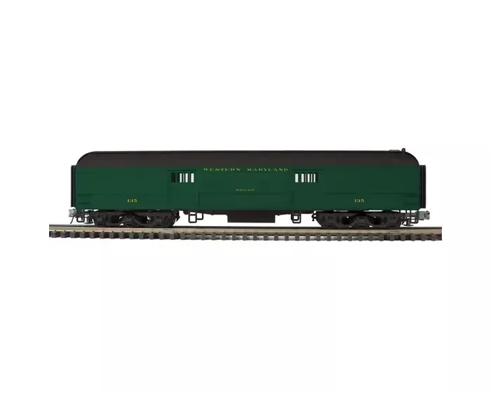 Atlas Trainman 2001331-1Western Maryland WM 60' Baggage Car #135 3 RL O SCALE NEW