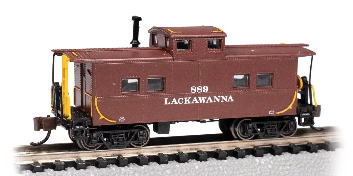 Bachmann 16868 NORTHEAST STEEL CABOOSE – LACKAWANNA #889 N SCALE NEW
