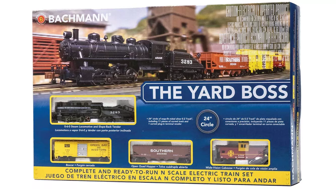 Bachmann 24014 Yard Boss Train Set -- Santa Fe N Scale
