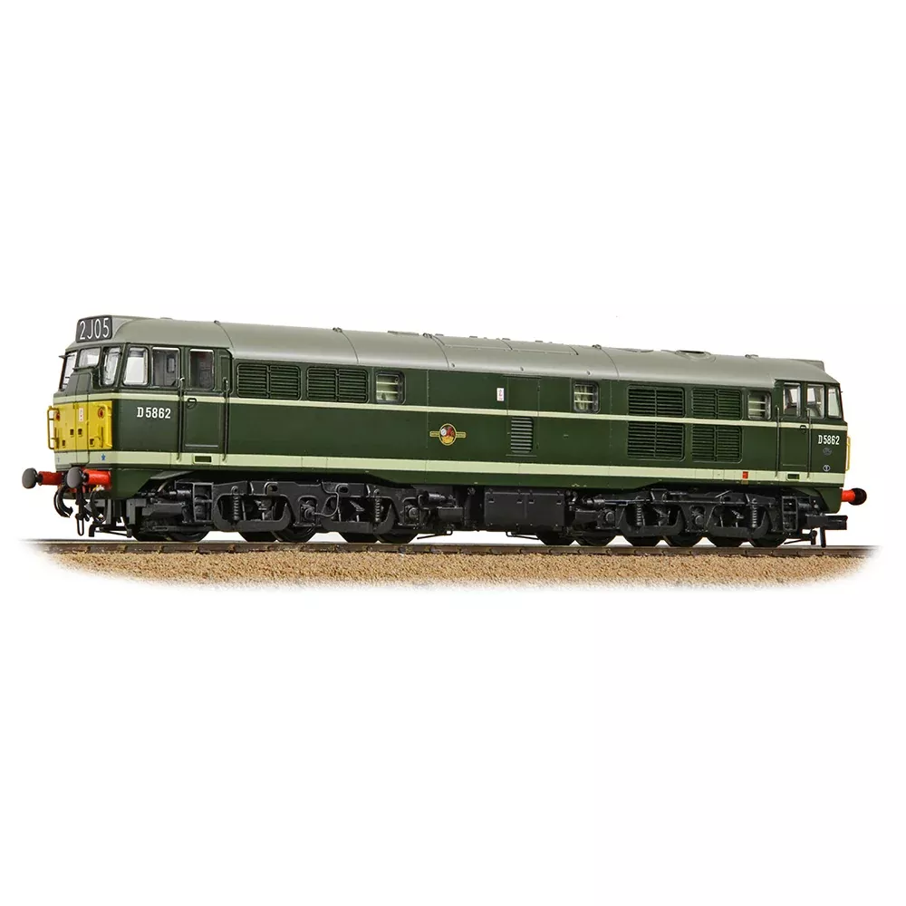Bachmann Class 30 D5862 BR Green Small Yellow Panels
