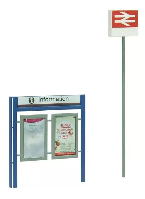 Bachmann Scenecraft Station Signage Set