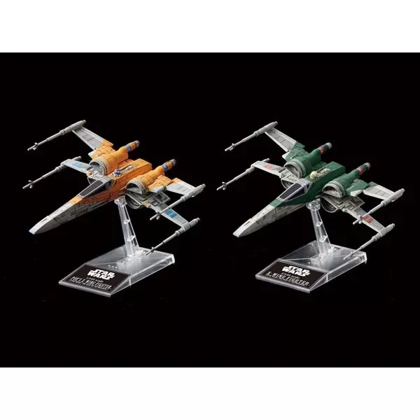Bandai 5059231 1/144 Star Wars Poes X-Wing Fighter & X-Wing Fighter The Rise Of Skywalker