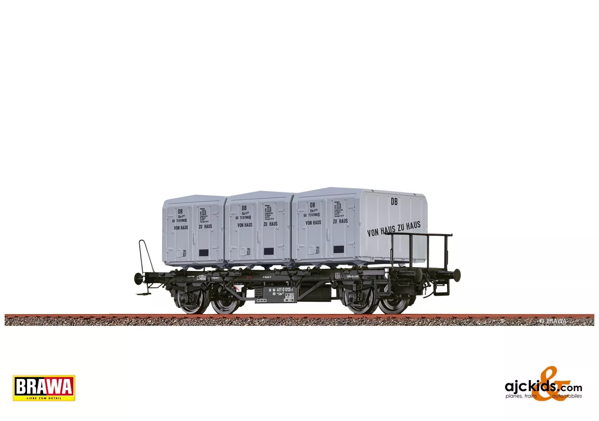 Brawa 50600 - Flat Car Lbs 577 DB, IV