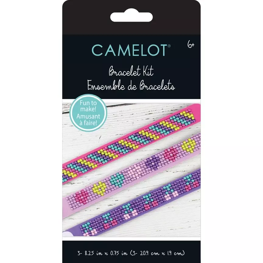 Camelot Cherry Hearts Bracelet Diamond Art