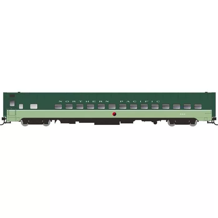 **CANCELLED PROJECT** PREORDER Rapido HO 197009 Northern Pacific pullman Plan 7509 Day-Nite Coach, Northern Pacific #597