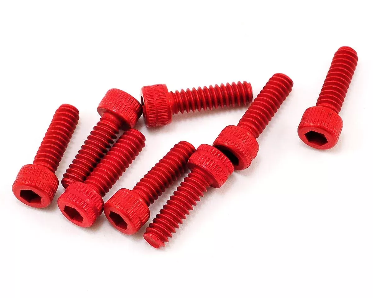 CRC 1462 Red 4-40×3/8″ Aluminum Cap Head Screw