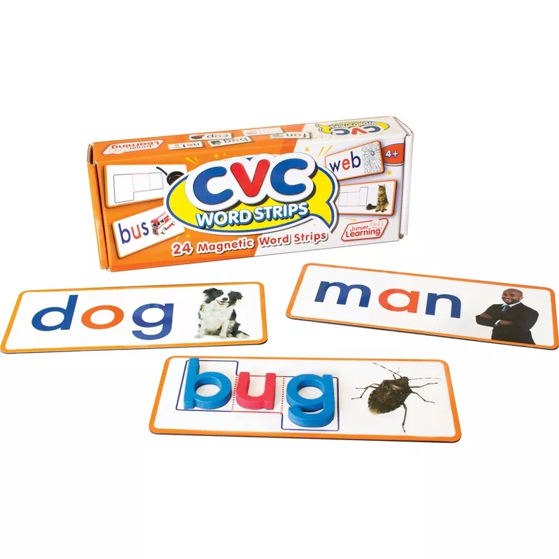 CVC Word Strips Magnetic Learning Set