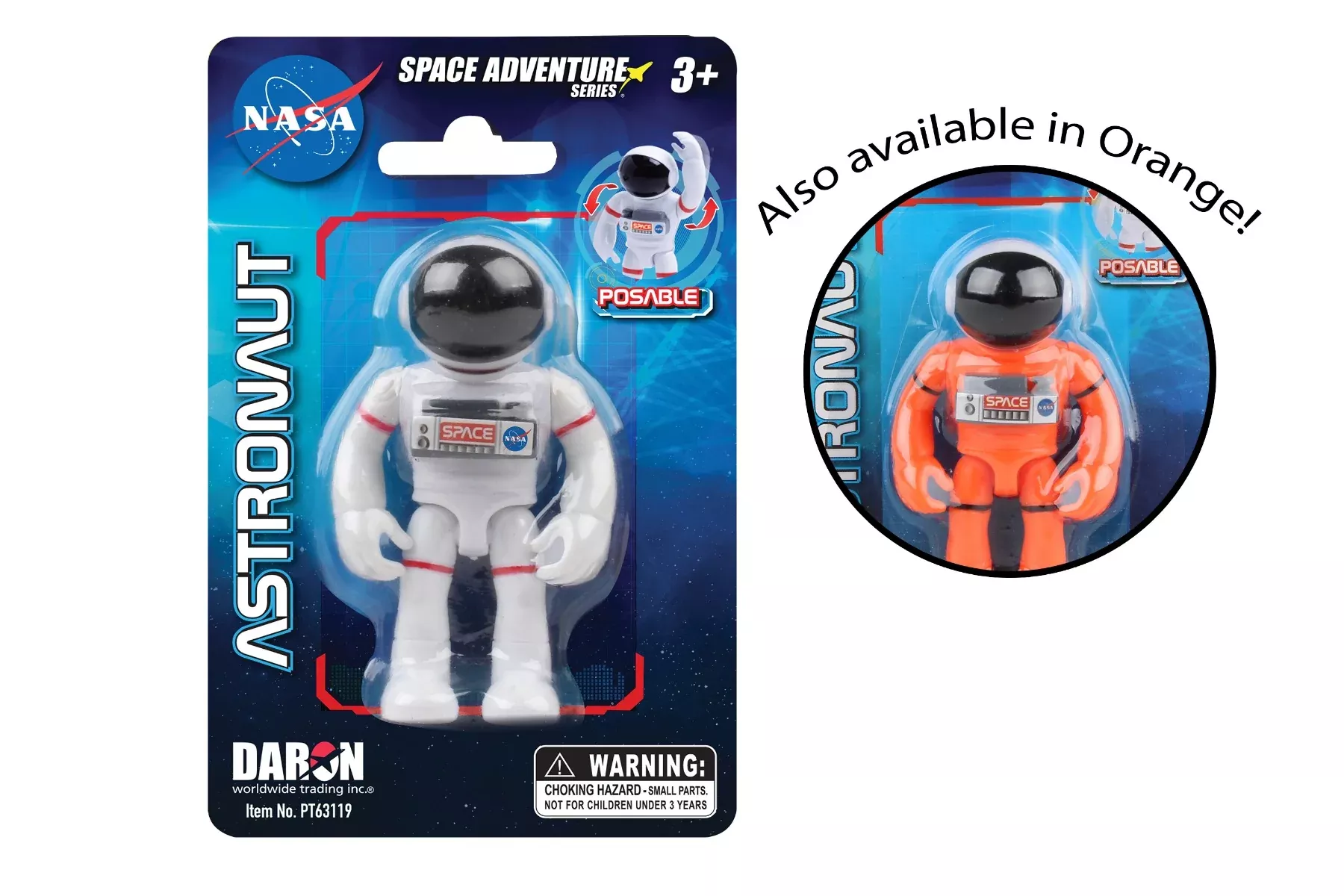 Daron Space Adventure PT63119 Space Adventure Astronaut Figure Asst