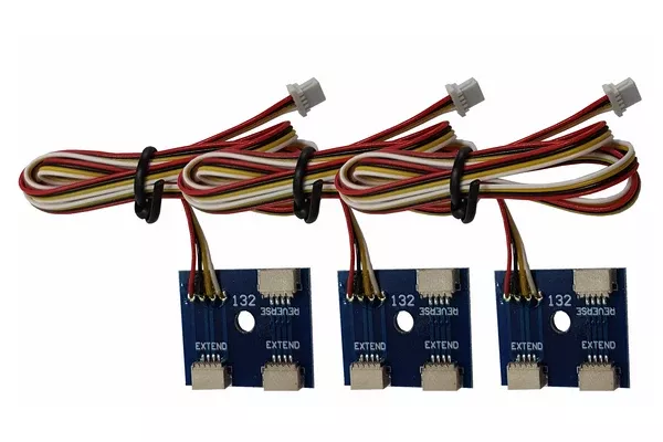 DCC Concepts DCP-CBULL - Cobalt-SS Universal Extension Leads with Reverse Connection Option - 3x Long (1 Metre)