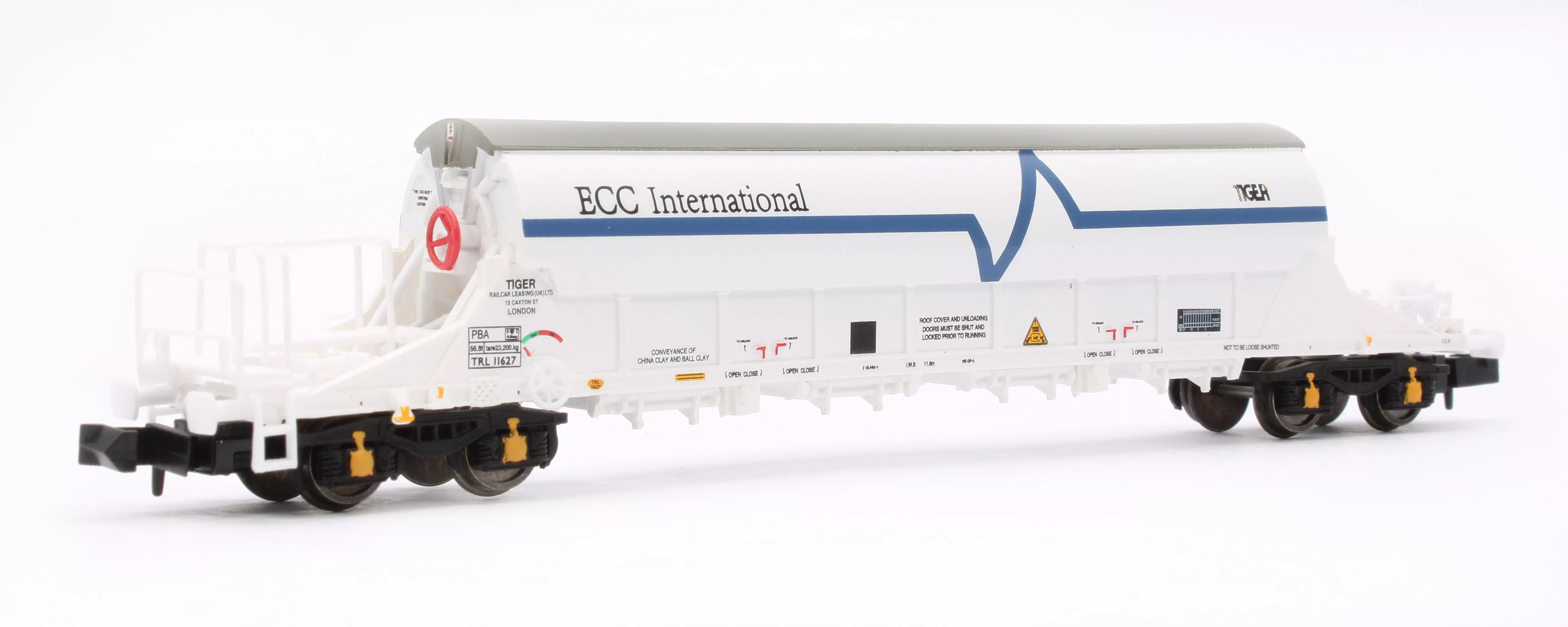 E87532 PBA Tiger TRL 11627 ECC International White