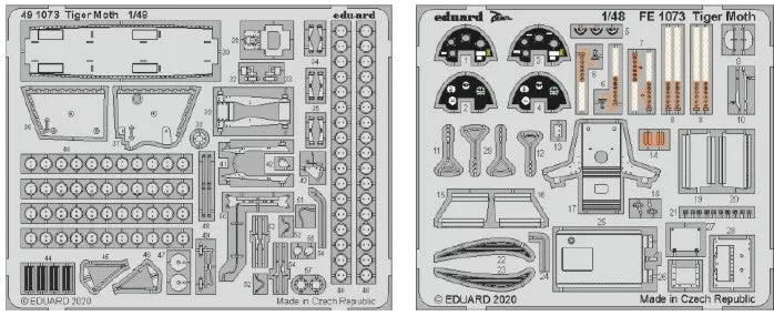 Eduard 491073 1/48 Aircraft- Tiger Moth for ARX (Painted)
