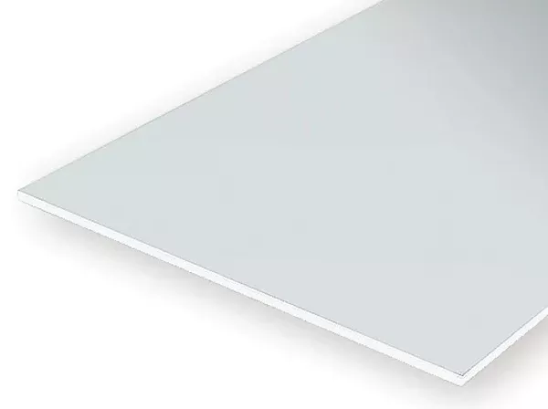 EG19020 – Styrene Sheets – White – 0.020″ – 12″ x 24″