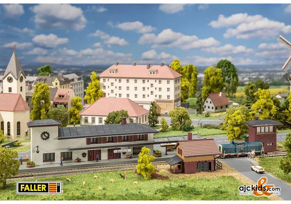 Faller 282713 – Feenbach Railway station set