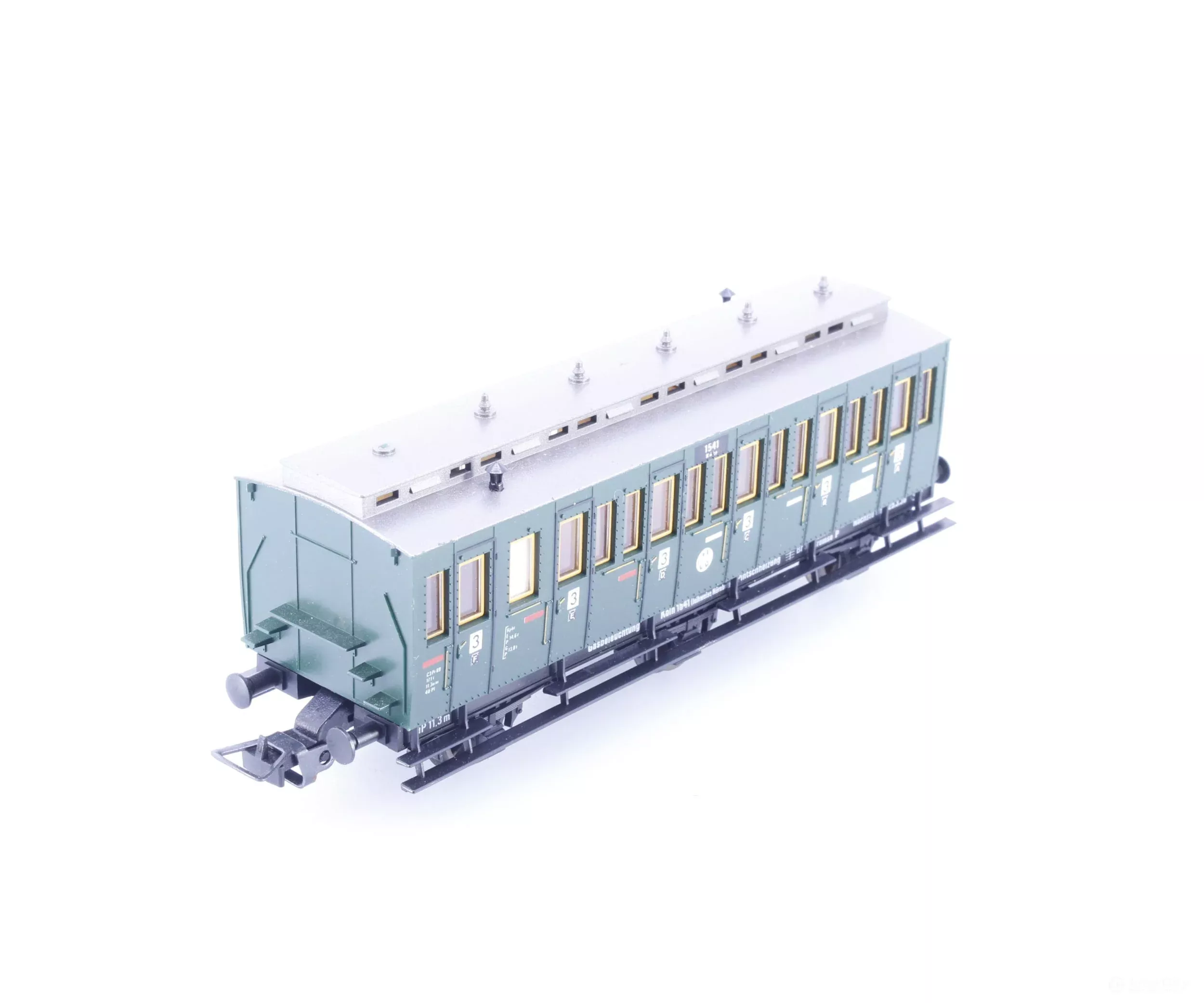 Fleischmann 5093 HO KPEV 3rd Class Passenger Car 1541 (2nd Hand)