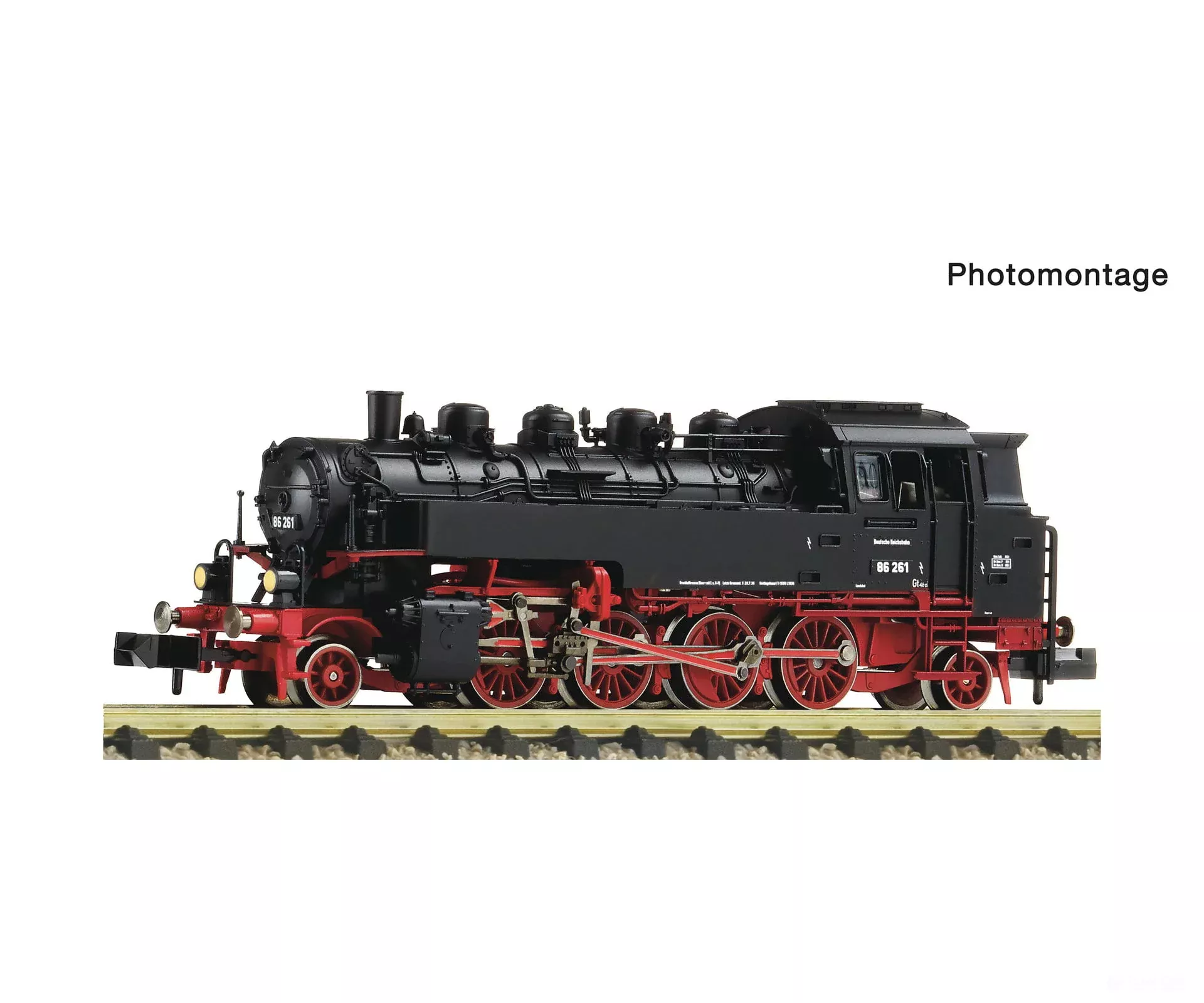 Fleischmann 7160036 N Steam locomotive Class 86, DRG , DC Analog