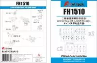 Flyhawk Model 1/700 German Navy Anti-Aircraft Weapon I