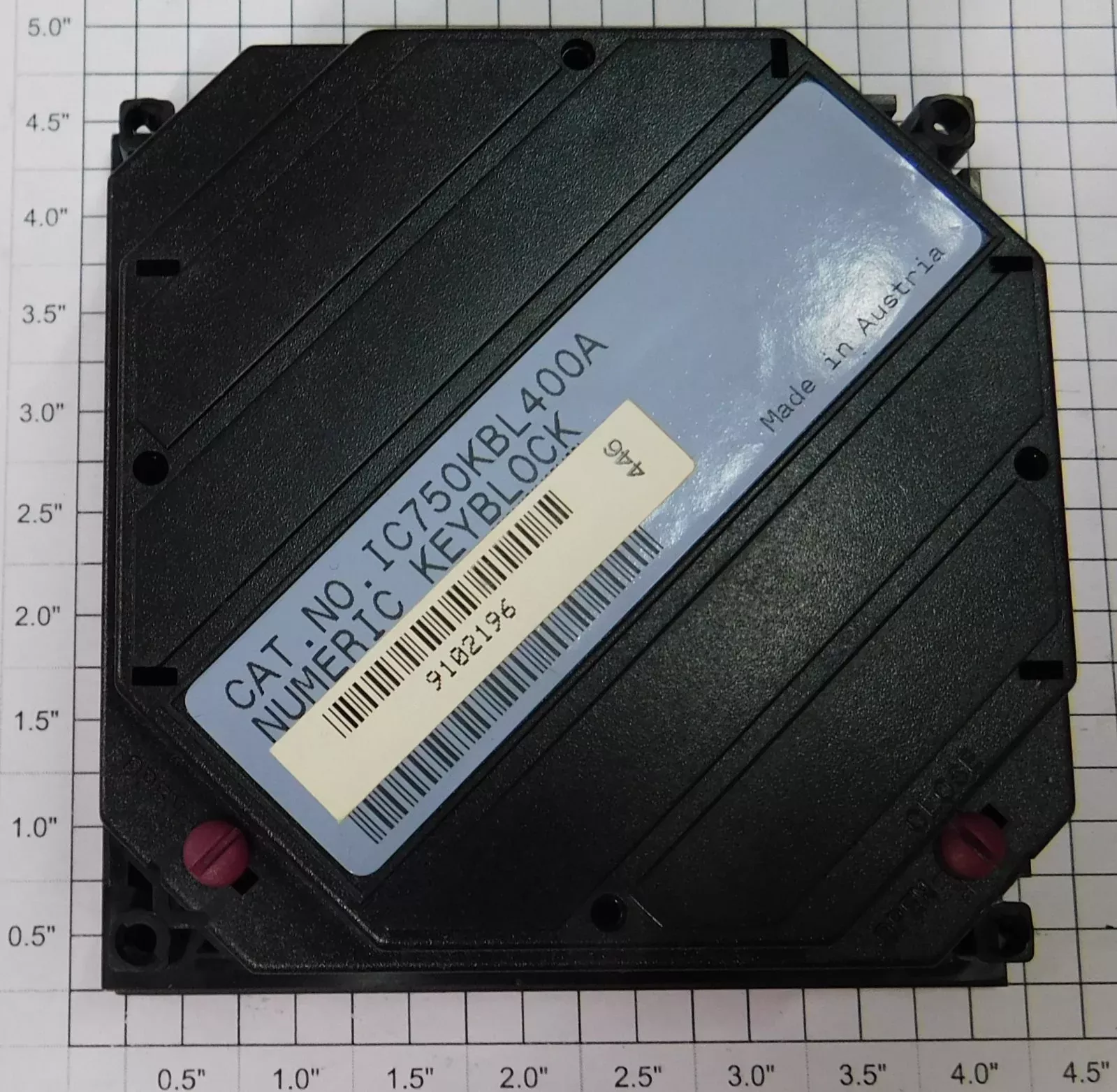 GE FANUC IC750KBL400 Numeric Key Block