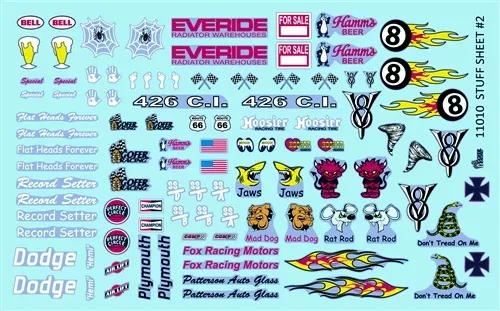 Gofer Racing 11010 STUFF SHEET #2