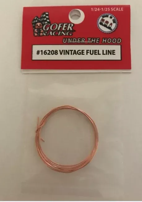 Gofer Racing 16208 VINTAGE FUEL LINES