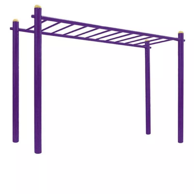 GOLD Outdoor monkey bar with adjustable height