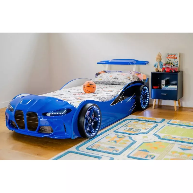 Gtx 2.0 Race Car Bed BMW M3 Style Twin Size – Zoomie Beds Red